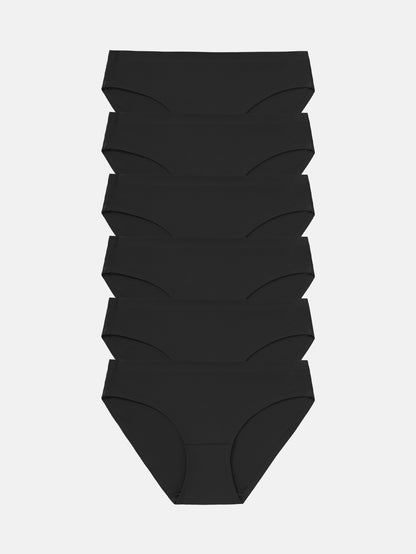 Women's Seamless Underwear Bikini Panties Multiple Packs 5-pack 826