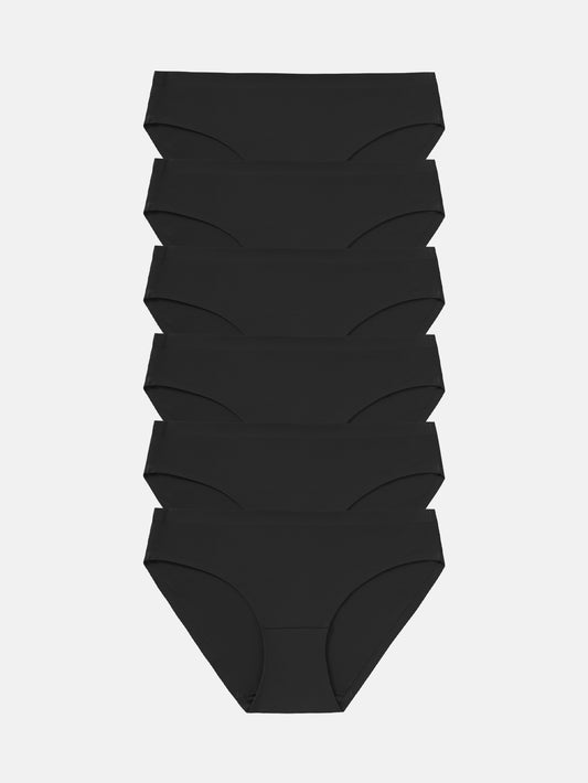 Women's Seamless Underwear Bikini Panties Multiple Packs 5-pack 826