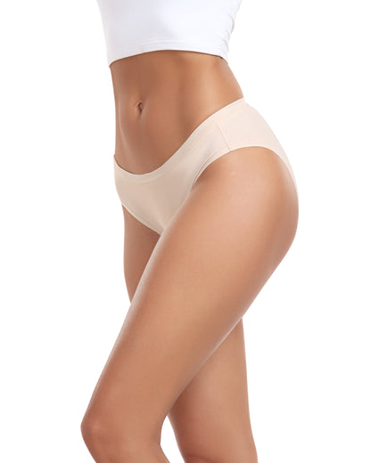 RHYFF Womens Underwear Breathable Mesh Bikini Panties Stay Fresh Ladies Panty Stretches Soft Hipster Briefs Travel Underpants