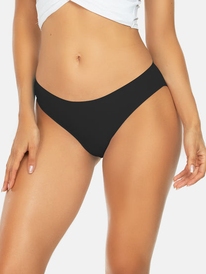 Women's Seamless Underwear Bikini Panties Multiple Packs 5-pack 826