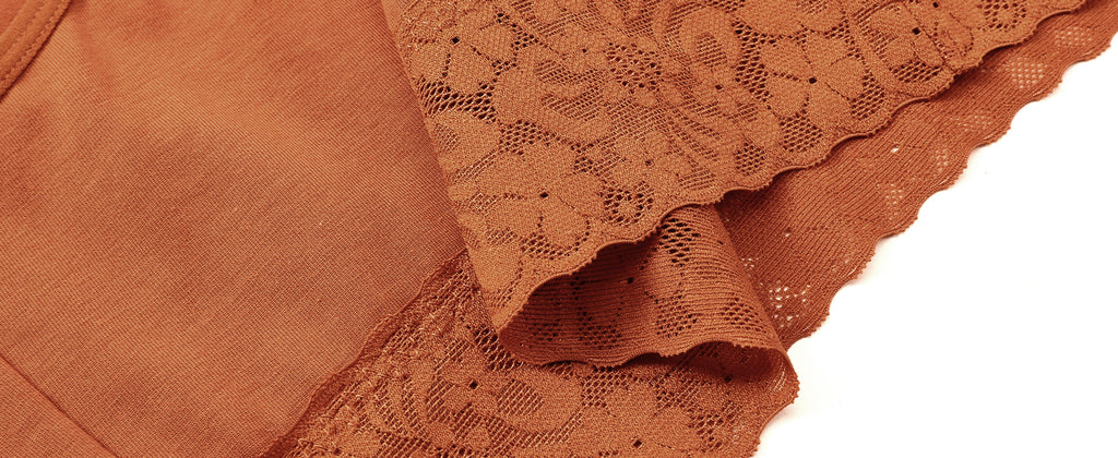 RHYFF Womens Underwear Cotton Lace PantiesFull Coverage Briefs S-3XL