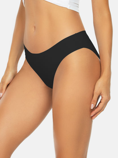 Women's Seamless Underwear Bikini Panties Multiple Packs 5-pack 826