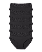 RHYFF Womens Underwear Cotton Lace Panties  5 Pack