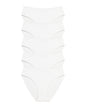 RHYFF Womens Underwear Cotton High Cut Panties Comfort Bikini Panty Stretch Hipster Underpants Breathable Ladies Briefs White