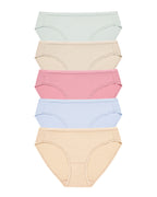 RHYFF Womens Underwear Breathable Mesh Bikini Panties Stay Fresh Ladies Panty Stretches Soft Hipster Briefs Travel Underpants