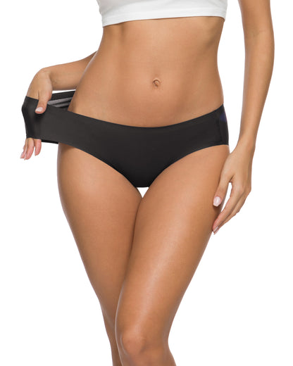 Women's Seamless Underwear Bikini Panties Fashionable Invisible Panty Multiple Packs
